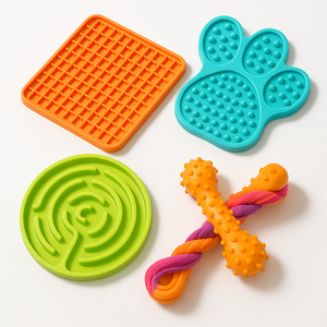 Hot Selling Durable <b>Silicone</b> Lick <b>Mat</b> Factory Direct Lick <b>Mat</b> For Wholesale Export - Product Image 1