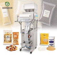 Machine d'emballage automatique de granulés et de poudre pour bâtonnets de sucre soufflé au maïs, capacité 100 sacs
