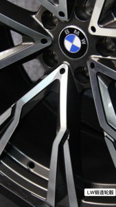 ล้อ Corvette Alcoa ขนาด 22.5 นิ้ว ขอบล้ออัลลอยด์ฟอร์จ สีดำด้าน สภาพใหม่ 20 มม. ET - Product Image 5