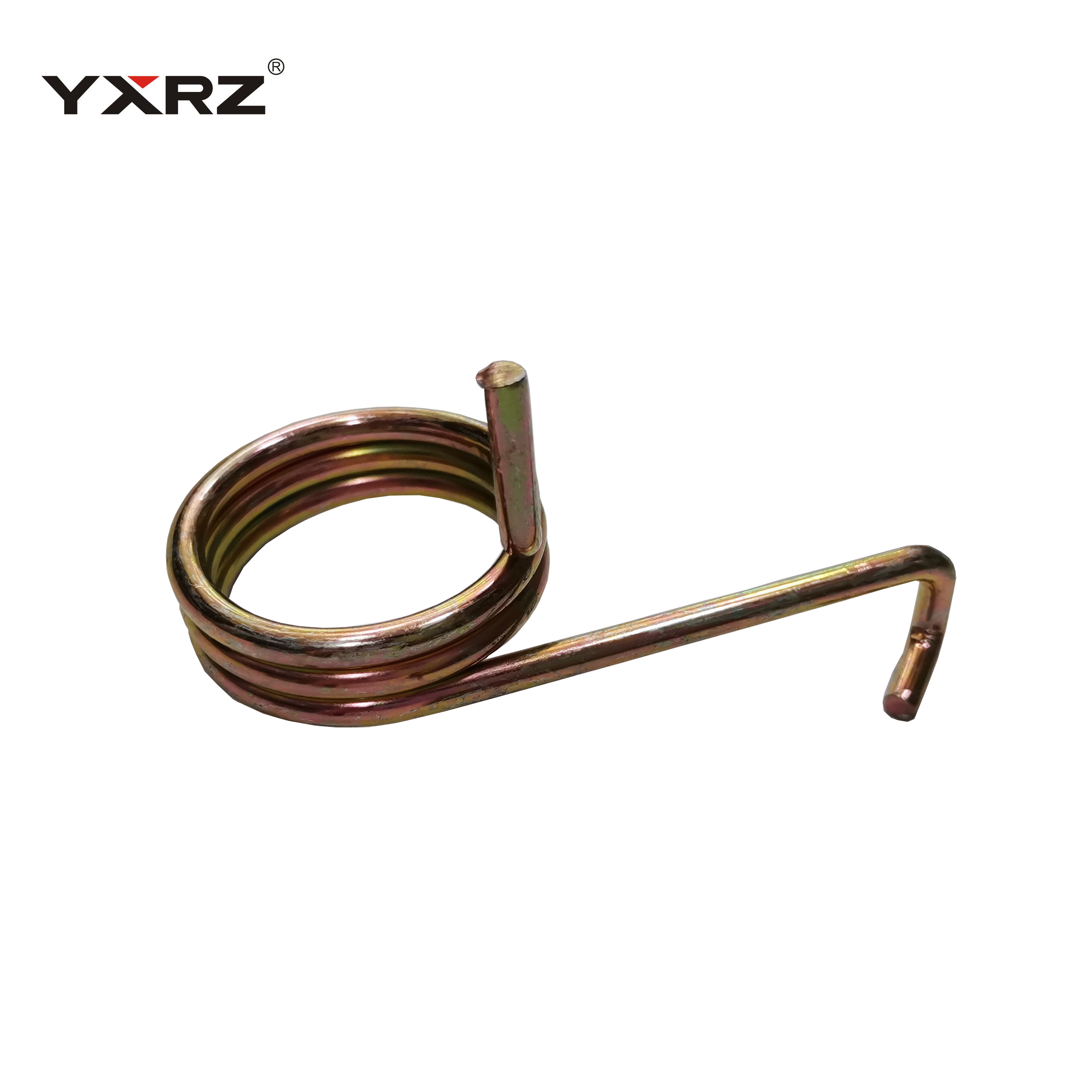 Китайские поставщики, позолоченная металлическая Гибкая Регулируемая Тормозная пружина из нержавеющей стали большого размера для BM150