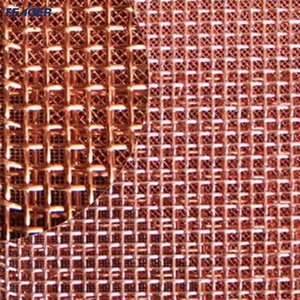Với độ dẫn tuyệt vời Độ bền mạnh mẽ cho lọc Công Nghiệp Áp Dụng 99.9% này đồng nguyên chất và lưới dệt đồng đỏ - Product Image 1