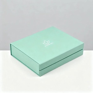 Luxury <b>magnetic</b> seal embossed packaging <b>gift</b> <b>box</b> for high-end skincare products can be customized according to needs - Product Image 2