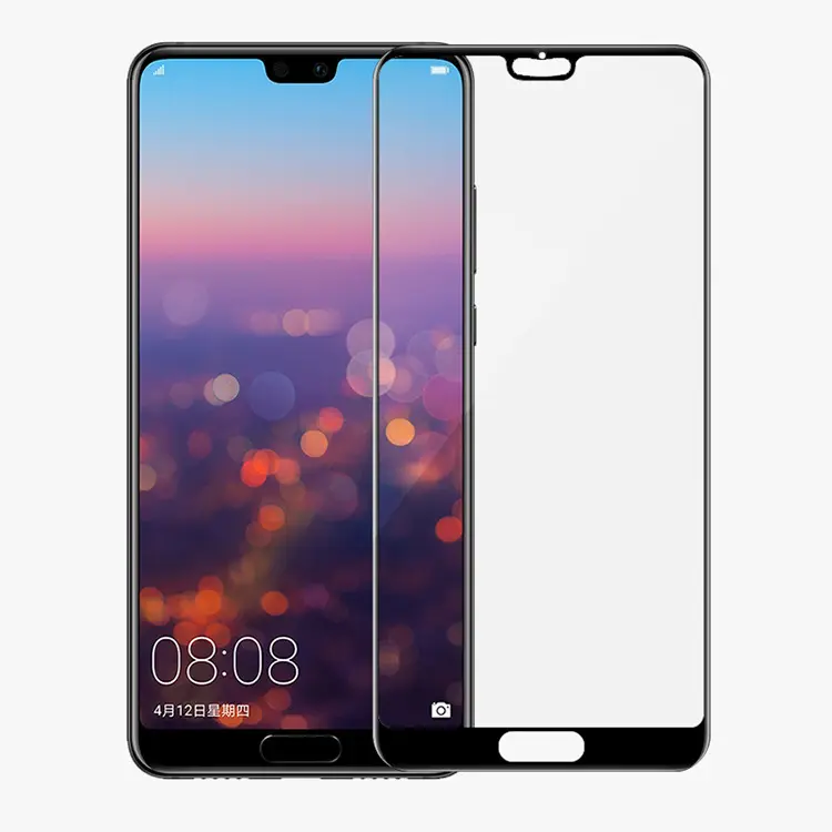 Vetro protettivo a copertura totale per P20 Pro P10 Lite Plus proteggi schermo in vetro P30 P40 Lite E P Smart 2019 pellicola in vetro temperato