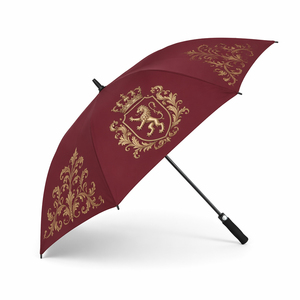 Parapluie de <span class=keywords><strong>golf</strong></span> à <span class=keywords><strong>prix</strong></span> d'usine avec logo, impression personnalisée, design couleur, parapluies robustes à armature en fibre de verre de haute qualité - Product Image 1