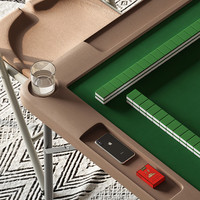 Empilable Usine Vente en gros jardin patio Gaming Mahjong Plastique Camping extérieur Table pliante