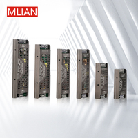 Alimentation industrielle à découpage 12V/24V pour LED, 60W-500W, ultra-mince, étanche, AC-DC, 10A 6A, 95% de rendement