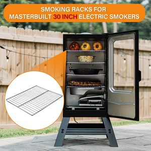 Für 30-Zoll-Elektro-Räucheröfen: Ersatz-Grillroste aus Edelstahl, 14,6 x 12,2 Grillgitter, 3er-Pack - Product Image 5