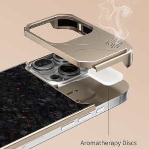 Funda de Aromaterapia con Patrón de Cocodrilo y Costuras de Satén, Diseño Moderno para iPhone 16 Pro Max, Funda de Teléfono al por Mayor para Samsung S25 - Product Image 5