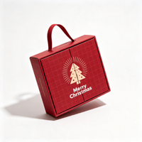 Boîte de calendrier de l'avent de Noël de luxe à 24 tiroirs pour bijoux, cosmétiques, cadeaux de fêtes, solutions d'emballage pour compte à rebours