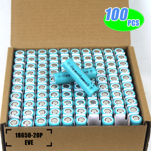 Batería de Iones de Litio <span class=keywords><strong>EVE</strong></span> 18650 de Grado A, 2000 mAh, 20P, 3.6 V, Celdas Cilíndricas Recargables, 20 A Máx., para Herramientas Eléctricas, Bicicletas Eléctricas y Drones - Product Image 1