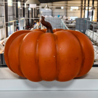 Grande citrouille décorative en mousse pour la décoration de table de fête de jardin en extérieur, Festival de la Récolte d'Automne et Thanksgiving