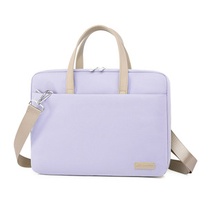 Sacoche d'ordinateur portable Oxford en polyester, fine et légère, avec logo personnalisé, pour ordinateur portable 15 pouces - Product Image 4