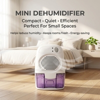 Déshumidificateur de bureau compact MD819, fonctionnement simple, arrêt automatique, sûr pour un usage domestique