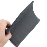 Pan fibre de carbone tissu 3mm-10mm ignifuge feutre de protection antistatique pure pour doublure sac accessoires filtre tissu