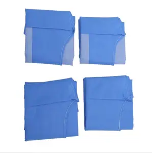 High Quality Medical Disposable SMS Reinforced Sterile Hospital Isolation Surgical Gowns
