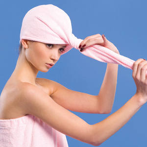 Multicolor Turban Twist Hair <strong>Wrap</strong> <strong>Around</strong> <strong>Towel</strong> Microfiber Hair Drying <strong>Towel</strong> for Women - Product Image 3