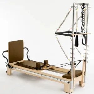 Doos En Springplank Eiken Esdoornhout Aanpassen Trapeze Toren Glijdende Infinity Bar Pilates Reformer Met Halve Toren