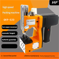 GK9 Machine à coudre portable pour sacs Machine à coudre sans fil pour emballages de sacs en plastique