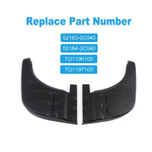 YBJ paraurti posteriore Step Lip Pad protezione protezione misura <span class=keywords><strong>per</strong></span> Tundra 2007-2013 repalce 52163-0C040/52164-0C040 - Product Image 3