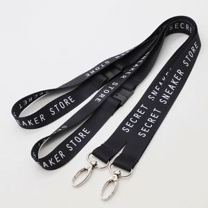 Custom Sports <b>Polyester</b> <b>Lanyards</b> Keychain Safety Breakaway Buckle Neck <b>Lanyard</b> Sneaker Shop ID Card Holder <b>Lanyard</b> - Product Image 1