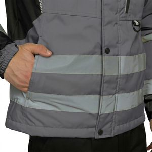 Reflective Winter Workwear Safety <b>Jacket</b> for Construction <b>Worker</b> Quick Dry Work Wear Comfortable OEM Services Safety <b>Jackets</b> - Product Image 2
