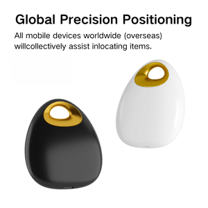 מכשיר איתור GPS נייד, מחזיק מפתחות חכם לאיתור חיות מחמד, מיקום, טיפול בקשישים, אזעקה נגד אובדן, עמיד למים בתקן IP65, שליטה באמצעות אפליקציה, פלסטיק - Product Image 1