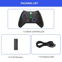 Control de Juego Inalámbrico Económico de Alta Calidad para PC y Consola, Macro Personalizado, RGB Turbo, 6 Ejes, Venta al Por Mayor B2B