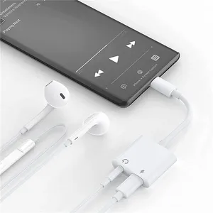 Adaptateur audio USB C vers 3,5 mm 2 en 1, prise casque de type C avec charge PD pour <span class=keywords><strong>Samsung</strong></span> Galaxy S22 S21 <span class=keywords><strong>S20</strong></span> Plus - Product Image 6