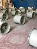 Kipas Aksial & Tutup Ventilasi Kelautan Seri JCZ 0.25-7.5kW DN200-DN550 Garansi 1 Tahun untuk Ventilasi Kapal