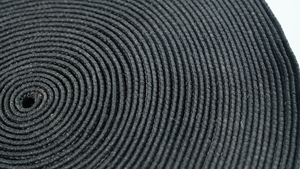 Bande élastique en polyester gaufré Aoya à motif chevrons jacquard, couleur unie, avec logo personnalisé, confortable - Product Image 2