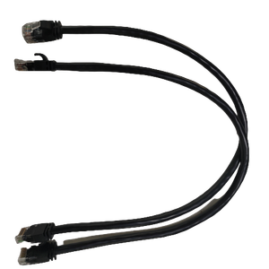 定制 RJ45 Y 分路器电缆 |   双端口以太网 LAN 网络电缆，用于信号延长和数据传输 - Product Image 6