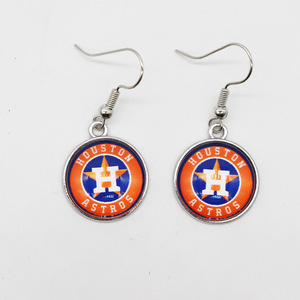 Pendientes con Logotipo de Equipos Deportivos Personalizados al por Mayor con MOQ Bajo, Pendientes con Logotipo de Equipos de Béisbol Estadounidenses - Product Image 6