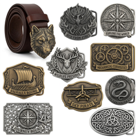 Fabricants de boucles de ceinture sur mesure en alliage de zinc, cuivre, fer, acier inoxydable, métal, boucle de ceinture western pour hommes