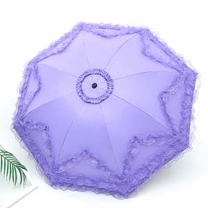 Wedding Lady Fashion 3 Layers Lace Bride Large Princess <b>Umbrella</b> - Product Image 3