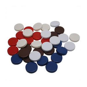 Accessoires de jeu personnalisés Jetons de <span class=keywords><strong>poker</strong></span> opaques ronds et vierges en acrylique pour jeu de table <span class=keywords><strong>Jeton</strong></span> en plastique 2.1cm 2.7cm 3.2cm - Product Image 2