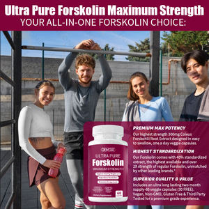 OEM/ODM dewasa menggunakan kapsul manajemen berat organik dengan <span class=keywords><strong>Forskolin</strong></span> untuk metabolisme lemak & ekstrak Herbal retensi otot ramping - Product Image 5