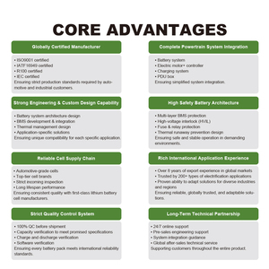 CTS Fabrikası Özel Üretim LiFePO4 Tekne Aküleri 48V 72V 96V 200Ah 300Ah Lityum İyon Akü Paketleri Yat Denizcilik için - Product Image 6