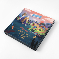 Vente en gros de livres d'images pour enfants en couleur, reliés et cartonnés, format A4/A5, livres d'histoires éducatifs pour enfants, impression personnalisée OEM