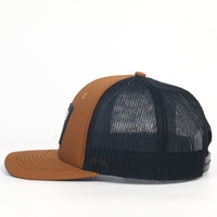 Gorras Trucker de Malla Richardson 112 Color Caramelo con Bordado