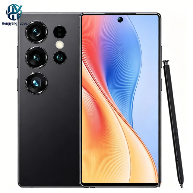 2026 New 7.3 Inch 16G+1TB Global 5G Phone S25 Ultra Android 16 Flash Memory Built-in Pen Design All Accessories Included GSM