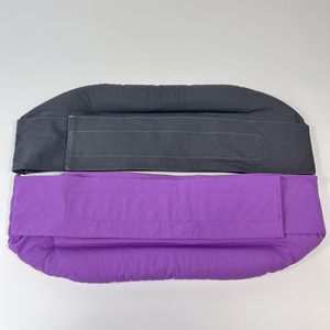 Compresse Chaude Micro-ondable pour Soulagement des Douleurs Lombaires, Coussin Chauffant Humide, Enveloppement Chaleur aux Graines <span class=keywords><strong>de</strong></span> Lin et Lavande - Product Image 2