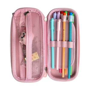 Bán Buôn Công Suất Lớn Dễ Thương Cầu Vồng Unicorn Thiết Kế Trường Bút Chì Trường Hợp EVA Cứng Không Thấm Nước Bút Chì Pouch Tùy Chỉnh Văn Phòng Phẩm Hộp - Product Image 3