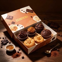 Boîte à glissière personnalisée pour biscuits, boîte en papier rectangulaire de luxe, logo personnalisé, boîte à glissière de qualité alimentaire pour emballages de cadeaux de biscuits personnalisés