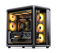 Nouveauté Boîtier de bureau Jonsbo X400 ATX Installation portable Grand espace interne Boîtier PC Boîtier d'ordinateur de jeu PC de jeu