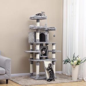 Cat Tree 2022 New Pet Sisal Climbing Scratch Luxury Cat Tree Tower Exercise Durable Large Cat Tree