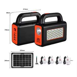 Système d'éclairage solaire miniature très vendu pour la maison et le camping, kit de lampe solaire et panneau solaire IP65 pour le jardin et la route - Product Image 4