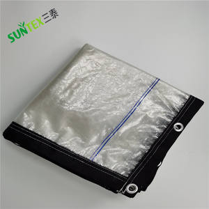 แผ่นพลาสติก HDPE ใส 150 แกรม ป้องกันรังสียูวี โพลีเอทิลีน ทอแบบกันน้ำ ขนาด 15*80 เมตร - Product Image 6