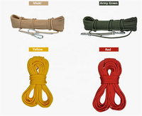 Corde de sécurité d'escalade de M10-M12 de sauvetage pour l'équipement de survie de câble d'évasion