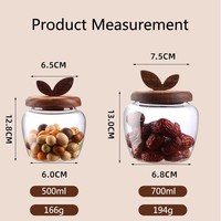 Nouveauté : Verre transparent en forme de citrouille, fait main, en borosilicate de haute qualité, 500ml/700ml, compatible lave-vaisselle et micro-ondes, écologique pour les aliments