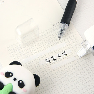 Escuela niños dibujos animados lindo kawaii 3D Panda forma creativa papelería cinta correctora - Product Image 6